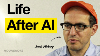 Bunny Media thumbnail work for Peter Diamandis featuring Jack Hidary